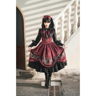 Miss Point The Lamplighter Of The Blood Night Underbust JSK(Reservation/5 Colours/Full Payment Without Shipping)